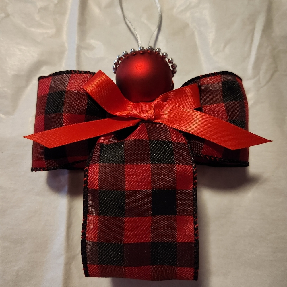 Handmade Ribbon Angel - Picture 2 of 3